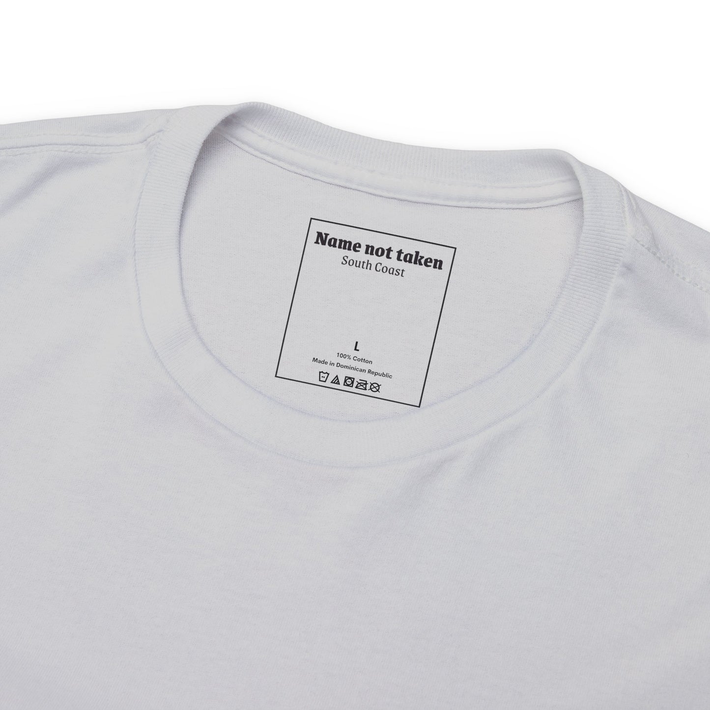Camiseta de algodón pesado de la costa sur | Cable
