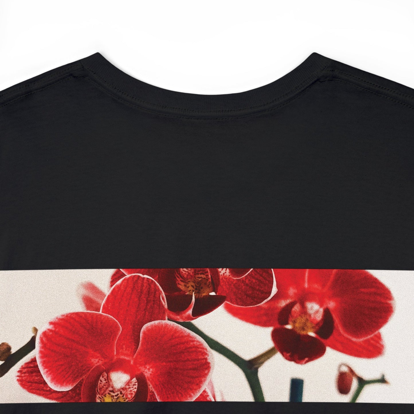 Camiseta de algodón pesado de la costa sur | Orquídea
