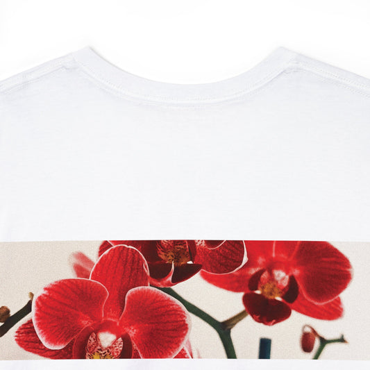 Camiseta de algodón pesado de la costa sur | Orquídea