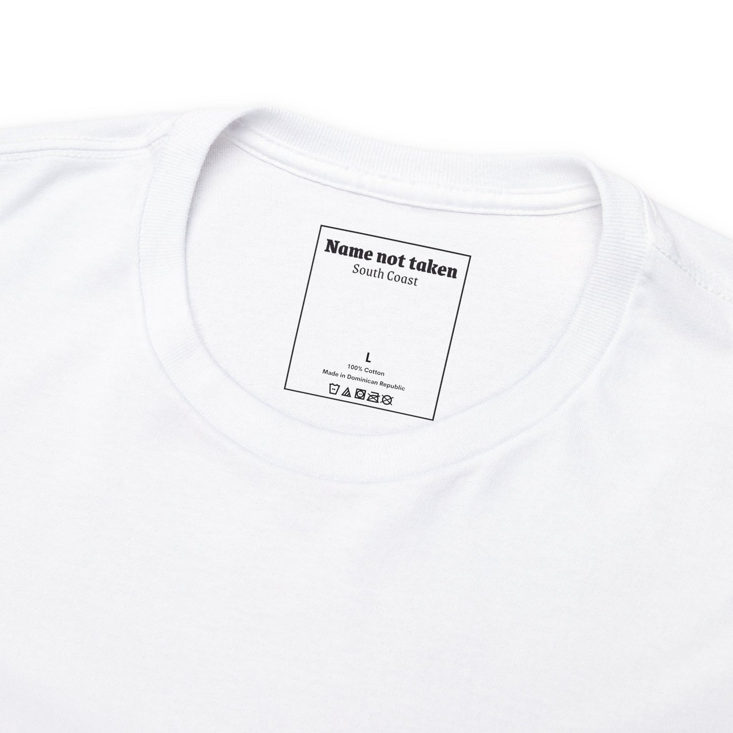 Camiseta de algodón pesado de la costa sur | Cable